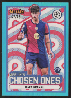 Marc Bernal, Kartička, 2024-25 Topps Merlin UEFA Club Competitions, LIMIT