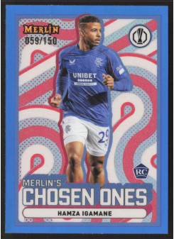 Hamza Igamane, Kartička, 2024-25 Topps Merlin UEFA Club Competitions, LIMIT