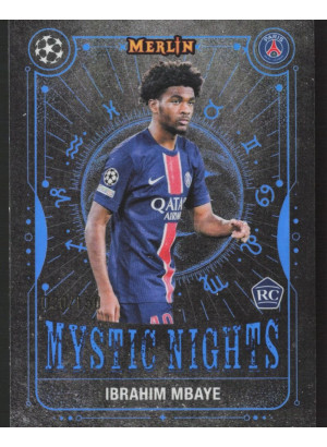 Ibrahim Mbaye, Card, 2024-25 Topps Merlin UEFA Club Competitions, LIMIT