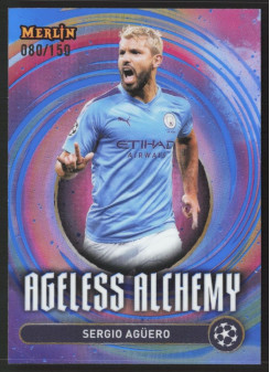 Sergio Agüero, Kartička, 2024-25 Topps Merlin UEFA Club Competitions, LIMIT
