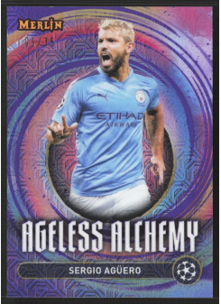 Sergio Agüero, Kartička, 2024-25 Topps Merlin UEFA Club Competitions, LIMIT