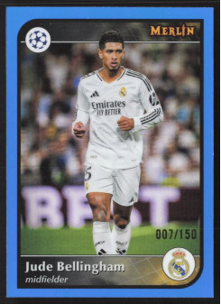 Jude Bellingham, Kartička, 2024-25 Topps Merlin UEFA Club Competitions, LIMIT