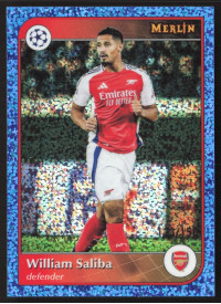 William Saliba, Card, 2024-25 Topps Merlin UEFA Club Competitions, LIMIT