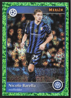 Nicolò Barella, Kartička, 2024-25 Topps Merlin UEFA Club Competitions, LIMIT