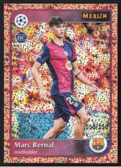 Marc Bernal, Kartička, 2024-25 Topps Merlin UEFA Club Competitions, LIMIT