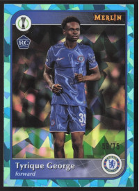 Tyrique George, Kartička, 2024-25 Topps Merlin UEFA Club Competitions, LIMIT