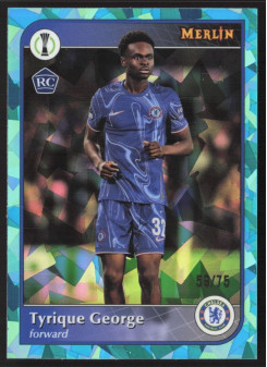 Tyrique George, Kartička, 2024-25 Topps Merlin UEFA Club Competitions, LIMIT