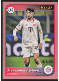 Aleksandar Pavlović, Kartička, 2024-25 Topps Merlin UEFA Club Competitions, LIMIT
