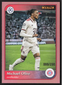 Michael Olise, Kartička, 2024-25 Topps Merlin UEFA Club Competitions, LIMIT
