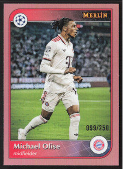 Michael Olise, Card, 2024-25 Topps Merlin UEFA Club Competitions, LIMIT
