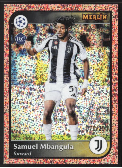 Samuel Mbangula, Kartička, 2024-25 Topps Merlin UEFA Club Competitions, LIMIT