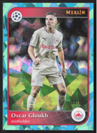 Oscar Gloukh, Kartička, 2024-25 Topps Merlin UEFA Club Competitions, LIMIT