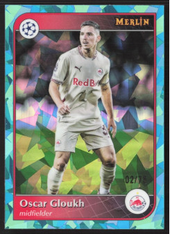 Oscar Gloukh, Kartička, 2024-25 Topps Merlin UEFA Club Competitions, LIMIT