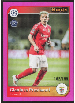 Gianluca Prestianni, Card, 2024-25 Topps Merlin UEFA Club Competitions, LIMIT