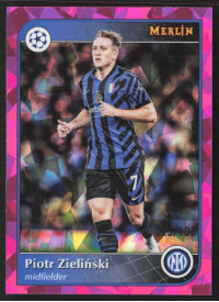 Piotr Zieliński, Kartička, 2024-25 Topps Merlin UEFA Club Competitions, LIMIT