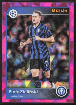 Piotr Zieliński, Kartička, 2024-25 Topps Merlin UEFA Club Competitions, LIMIT