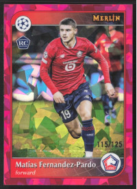 Matias Fernandez-Pardo, Kartička, 2024-25 Topps Merlin UEFA Club Competitions, LIMIT