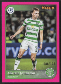Alistair Johnston, Kartička, 2024-25 Topps Merlin UEFA Club Competitions, LIMIT