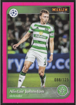 Alistair Johnston, Card, 2024-25 Topps Merlin UEFA Club Competitions, LIMIT