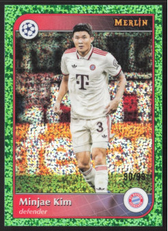 Minjae Kim, Kartička, 2024-25 Topps Merlin UEFA Club Competitions, LIMIT