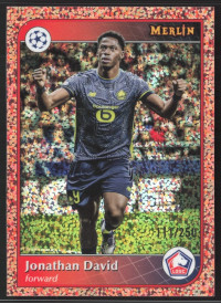 Jonathan David, Kartička, 2024-25 Topps Merlin UEFA Club Competitions, LIMIT