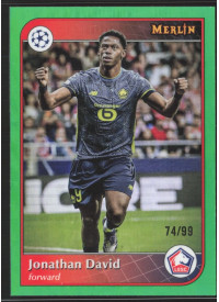 Jonathan David, Kartička, 2024-25 Topps Merlin UEFA Club Competitions, LIMIT