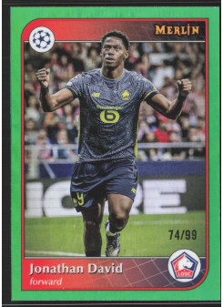Jonathan David, Card, 2024-25 Topps Merlin UEFA Club Competitions, LIMIT