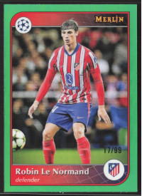 Robin Le Normand, Kartička, 2024-25 Topps Merlin UEFA Club Competitions, LIMIT
