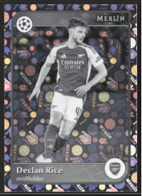 Declan Rice, Kartička, 2024-25 Topps Merlin UEFA Club Competitions, LIMIT