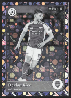 Declan Rice, Kartička, 2024-25 Topps Merlin UEFA Club Competitions, LIMIT