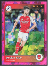 Declan Rice, Kartička, 2024-25 Topps Merlin UEFA Club Competitions, LIMIT