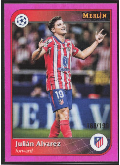 Julián Alvarez, Kartička, 2024-25 Topps Merlin UEFA Club Competitions, LIMIT