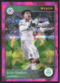 Santiago Castro, Card, 2024-25 Topps Merlin UEFA Club Competitions, LIMIT