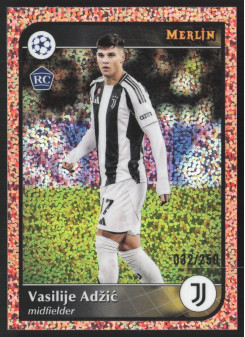 Vasilije Adžić, Kartička, 2024-25 Topps Merlin UEFA Club Competitions, LIMIT