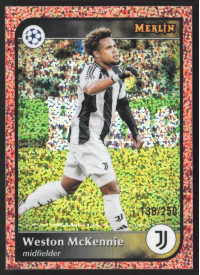 Weston McKennie, Kartička, 2024-25 Topps Merlin UEFA Club Competitions, LIMIT