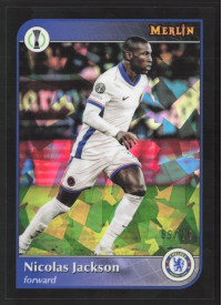 Nicolas Jackson, Kartička, 2024-25 Topps Merlin UEFA Club Competitions, LIMIT