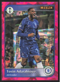 Tosin Adarabioyo, Kartička, 2024-25 Topps Merlin UEFA Club Competitions, LIMIT