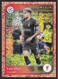 Luis Díaz, Card, 2024-25 Topps Merlin UEFA Club Competitions, LIMIT