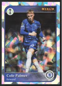 Cole Palmer, Kartička, 2024-25 Topps Merlin UEFA Club Competitions, Atomic Refractor