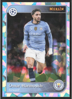 Omar Marmoush, Kartička, 2024-25 Topps Merlin UEFA Club Competitions, Atomic Refractor