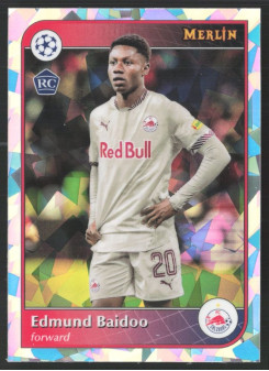 Edmund Baidoo, Kartička, 2024-25 Topps Merlin UEFA Club Competitions, Atomic Refractor