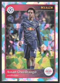 Assan Ouédraogo, Kartička, 2024-25 Topps Merlin UEFA Club Competitions, Atomic Refractor