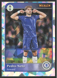 Pedro Neto, Kartička, 2024-25 Topps Merlin UEFA Club Competitions, Atomic Refractor