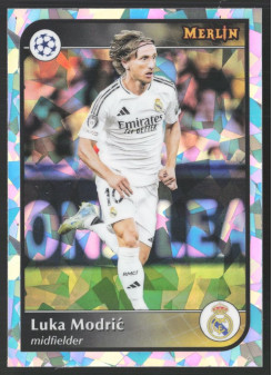 Luka Modrić, Kartička, 2024-25 Topps Merlin UEFA Club Competitions, Atomic Refractor