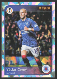 Václav Černý, Kartička, 2024-25 Topps Merlin UEFA Club Competitions, Atomic Refractor