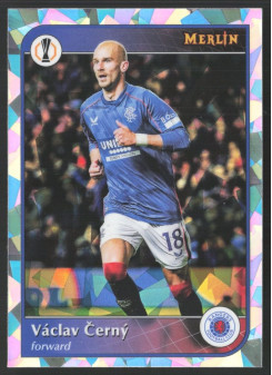 Václav Černý, Kartička, 2024-25 Topps Merlin UEFA Club Competitions, Atomic Refractor
