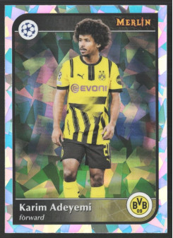 Karim Adeyemi, Kartička, 2024-25 Topps Merlin UEFA Club Competitions, Atomic Refractor