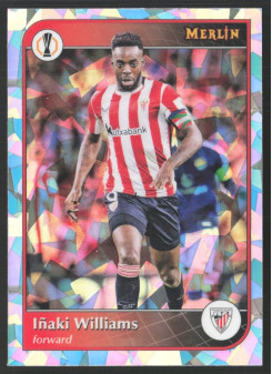 Iñaki Williams, Kartička, 2024-25 Topps Merlin UEFA Club Competitions, Atomic Refractor