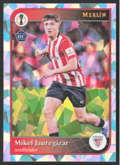 Mikel Jauregizar, Kartička, 2024-25 Topps Merlin UEFA Club Competitions, Atomic Refractor