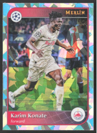 Karim Konate, Kartička, 2024-25 Topps Merlin UEFA Club Competitions, Atomic Refractor